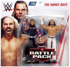  WWE Wrestling Jeff Hardy & Matt Hardy Boyz  toy figure Mattel Battle Pack lot