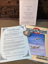 WWII Battle of Britain relic, Hurricane P3974 - 303 Polish Sqn Ldr Krasnodebski