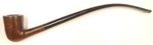 Churchwarden pipe real briar - pipe,