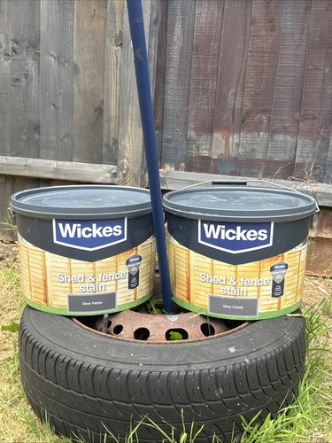 Wickes fence and shed paint - fence,