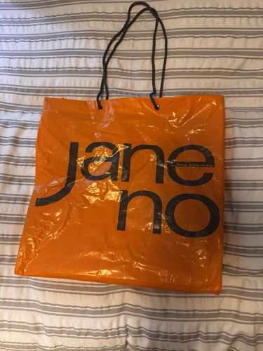 Jane norman carrier bag orange - jane,