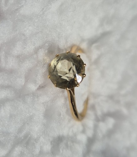 Pretty circular cut - cut, citrine