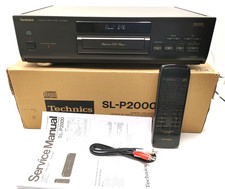 TECHNICS SL-P2000 FLAGSHIP REFERENCE CD PLAYER - VERY RARE MINT BOXED CONDITION