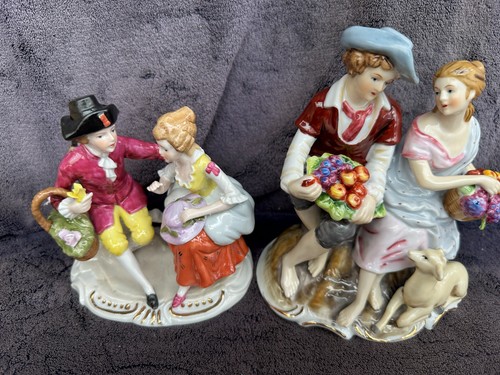 Antique porcelain figurines - 2,