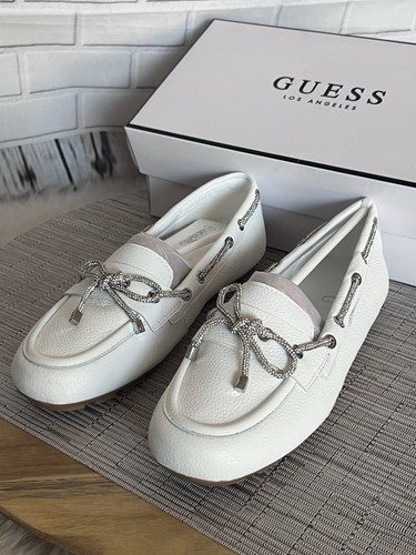 Guess lavonta white slip on - guess,