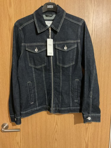 Women dark indigo denim - m&s,