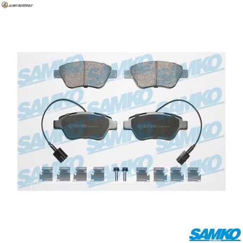 Brake pad set - pad,
