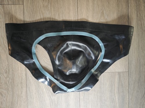 Men latex rubber backless - latex,