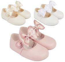 Baby Girl Pram Shoes BOW Pre