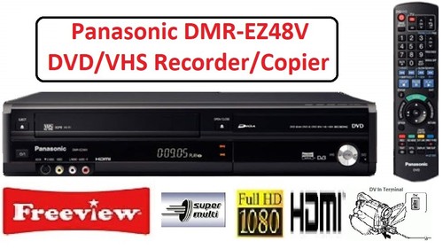 Panasonic dmr ez48v - panasonic, vcr