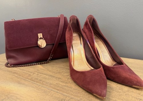 Ted baker burgundy leather - baker,