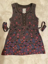 Mantaray Brown Floral Tunic