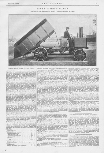 Thorneycroft steam tipping - thorneycroft,