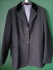 Caldene Black Show Jacket Size