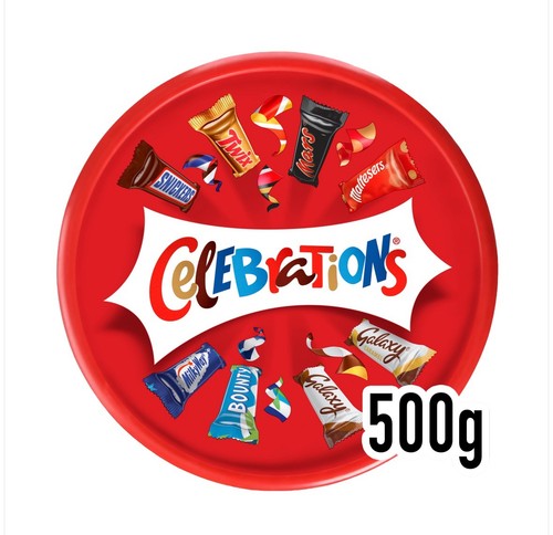 Celebrations chocolate tub - celebrations,