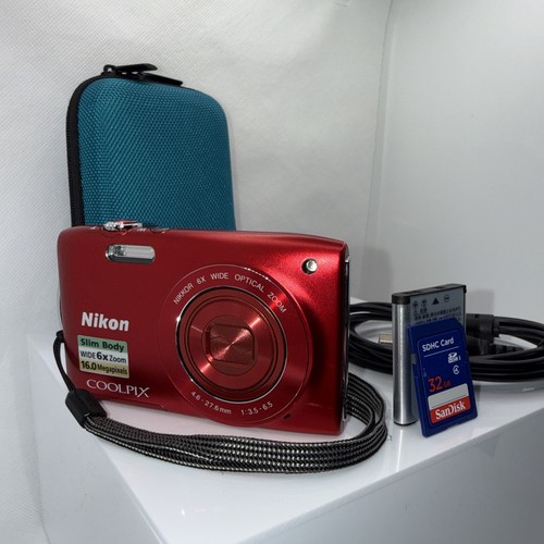 Nikon coolpix s3200 - nikon,