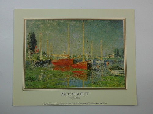 Monet argenteuil 10x8 art - argenteuil,