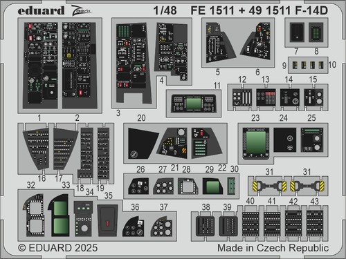 Eduard edfe1511 grumman 14d - eduard,