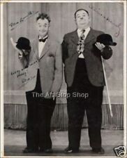 Laurel and Hardy autograph