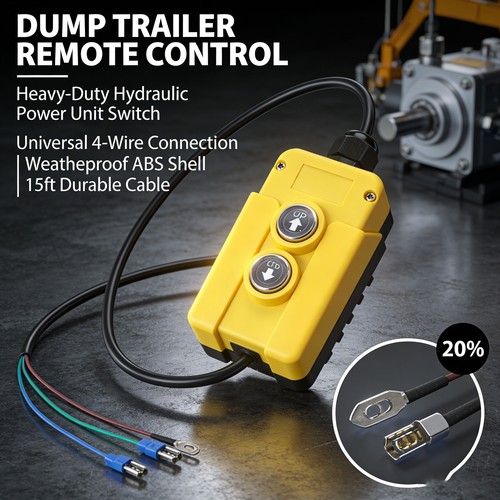 Two button pendant hydraulic - button,