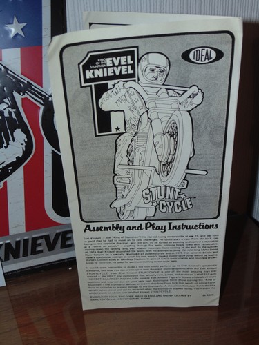 Evel knievel stunt cycle 1975 - knievel,