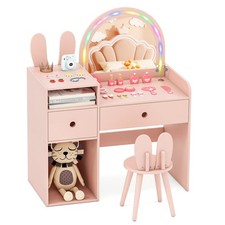 COSTWAY Bunny Kids Vanity