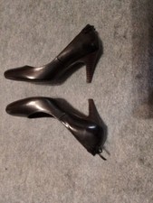 Evans Black leather  3 inches