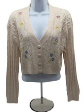 ZARA Floral Embroidered