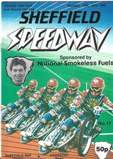 SHEFFIELD V COVENTRY 13/7/1987