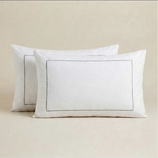 2x Luxury White Cotton