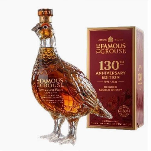350ml grouse shaped - 350ml, glass