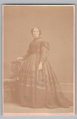 Antique cdv kay gorgeous - t.,