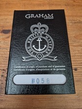 Genuine GRAHAM Watch Passport