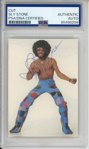 Signed sly and the - and,