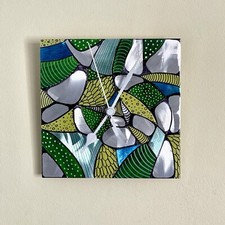 Aluminium Wall clock, Painted