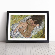 The Embrace By Egon Schiele