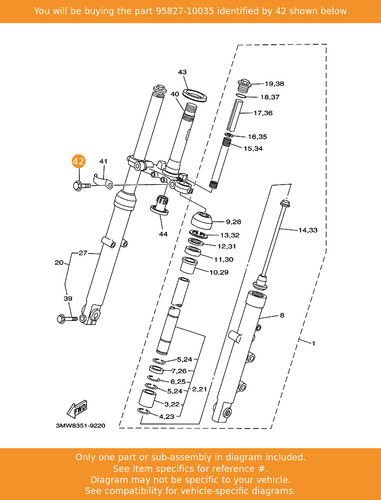 Yamaha bolt flange - yamaha,