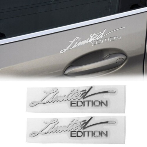 Limited edition logo - 3d, car
