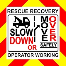 200mm recovery truck sticker - truck,