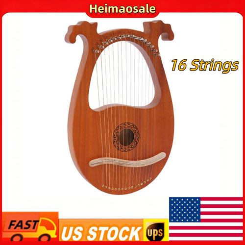 Vintage strings lyre - 16, harp