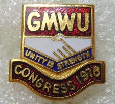 General Municipal Workers Union (Hotel & Catering) Congress 1976 Enamel Badge
