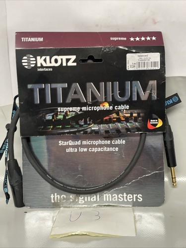 Klotz interface titanium - klotz,