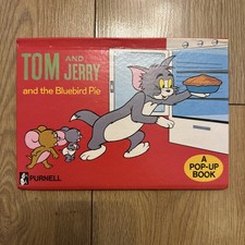 Tom and Jerry Bluebird Pie 1973 the Pop-Up book The Purnell Vintage Pop UP BOOK