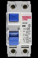 TECHNA 25 AMP 30mA DOUBLE POLE