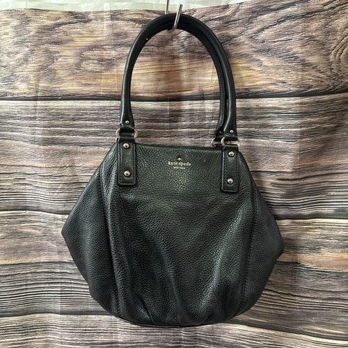 Kate spade black leather funky - spade,