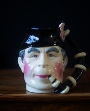 Vintage Character Jug Pipe