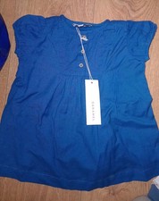 Caramel Baby Girls Top Blue