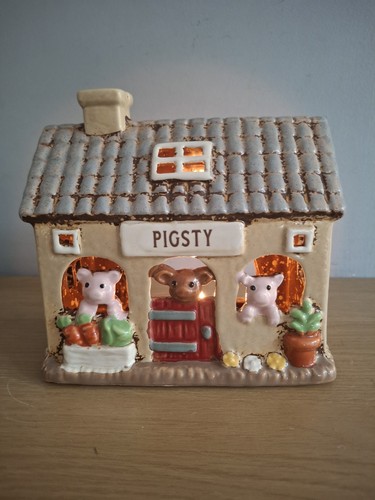 Village pottery pig sty - village,