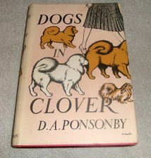 DOGS IN CLOVER * Vintage CHOW
