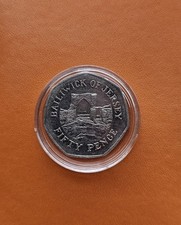 LOW MINTAGE: 2012 Jersey Grosnez Castle 50p - Fifty Pence Coin - FREE P&P